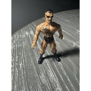 Greenbrier International Commando Wrestler 4” Action Figure Plastic Figurine Toy